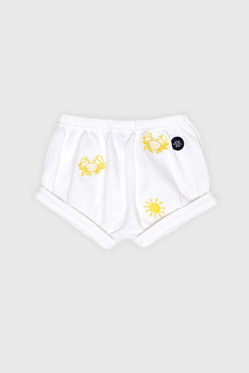 Bloomer with embroidery - cotton - Armor-lux - 1