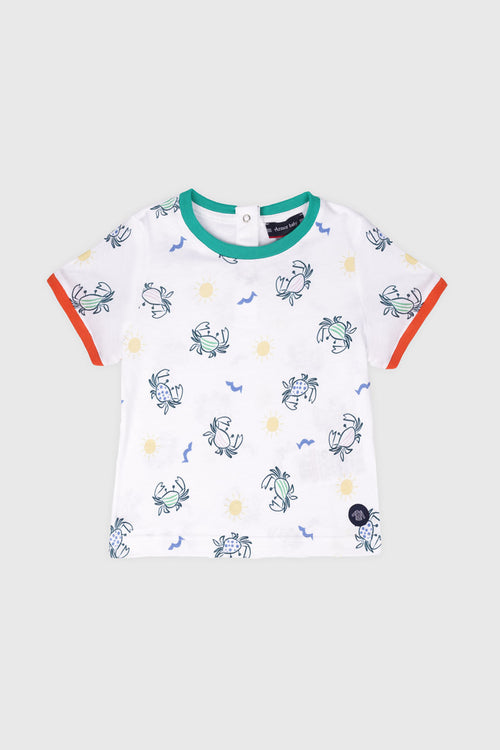 Baby “Crabs” T-shirt - cotton - Armor-lux - 1