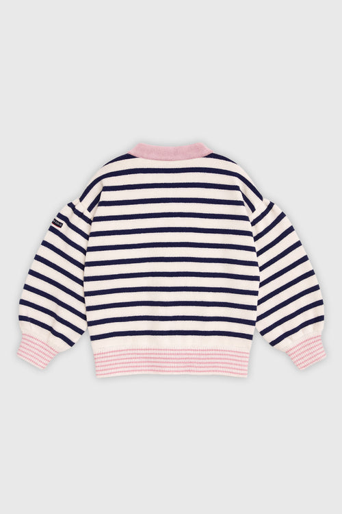 Cardigan rayé - coton - Armor-lux - 2