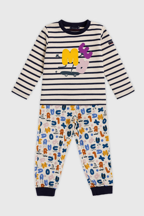 Pyjama imprimé Kids - coton - Armor-lux - 1