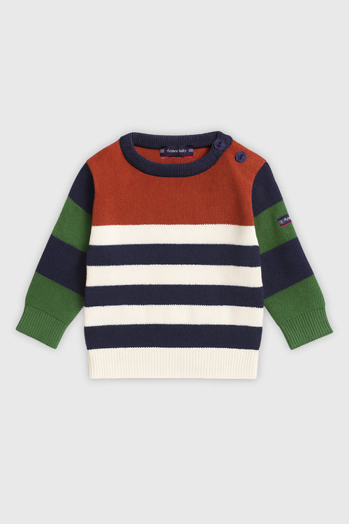 Matrosenpullover für Babys – Baumwolle - Armor-lux - 1
