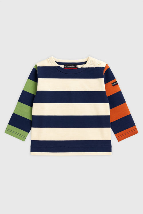 Marinière bébé 4 couleurs - coton - Armor-lux - 1