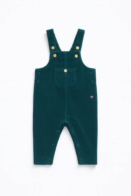 Latzhose aus Samt für Babys – Baumwolle - Armor-lux - 1