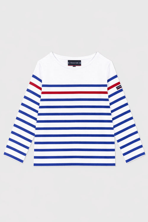 Breton striped shirt Kids - heavy cotton - Armor-lux - 1