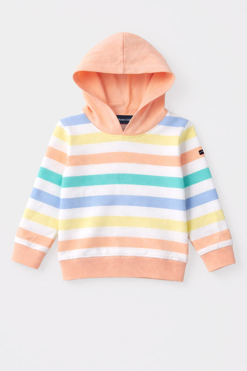 Sweat à capuche Kids - coton épais - Armor-lux - 1