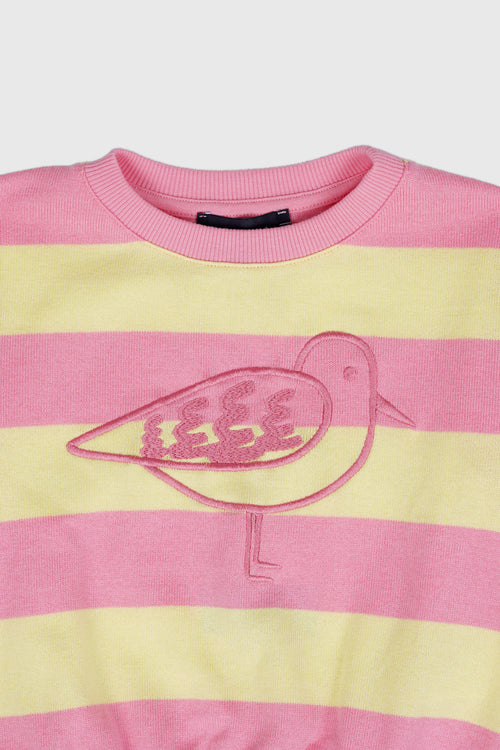 Sweat rayé Kids - coton rustique - Armor-lux - 2