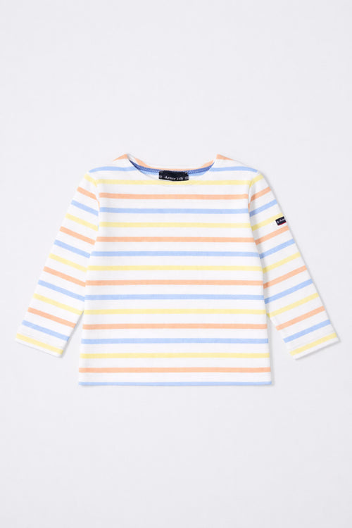 Marinière 4 couleurs Kids - coton rustique - Armor-lux - 1