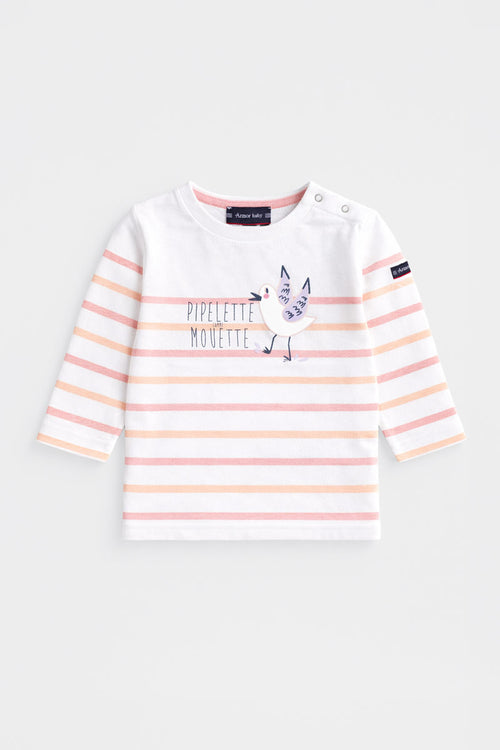 Marinière mouette Baby - coton léger - Armor-lux - 1