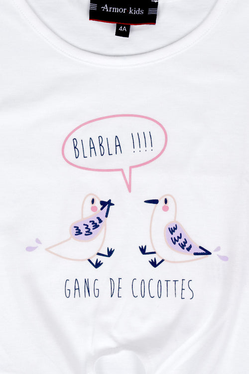 T-shirt mouettes Kids - coton léger - Armor-lux - 2