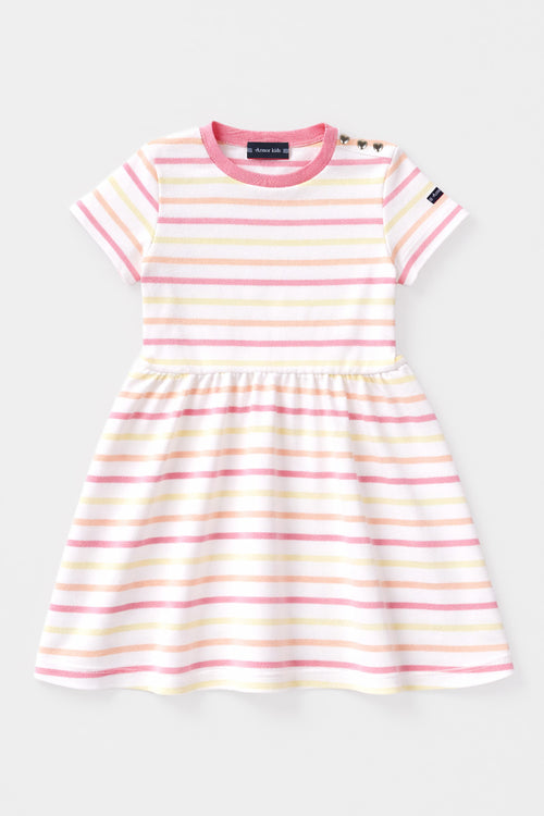 Striped dress Kids - heavy cotton - Armor-lux - 1