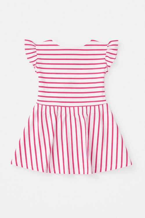 Gestreiftes Kleid Kids - leichte Baumwolle - Armor-lux - 2