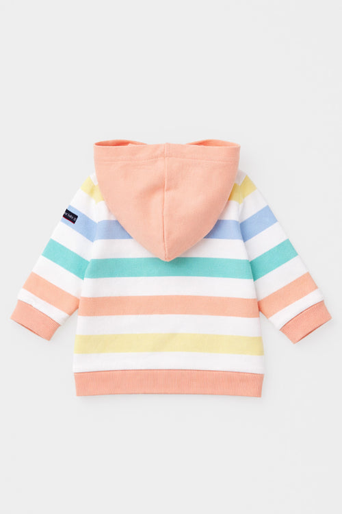 Baby hooded sweatshirt - rustic cotton - Armor-lux - 2