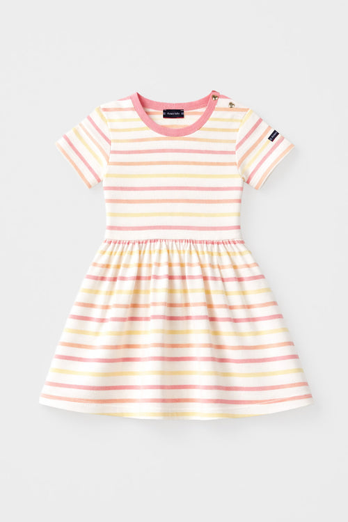 Gestreiftes Kleid Baby - Baumwolle - Armor-lux - 1