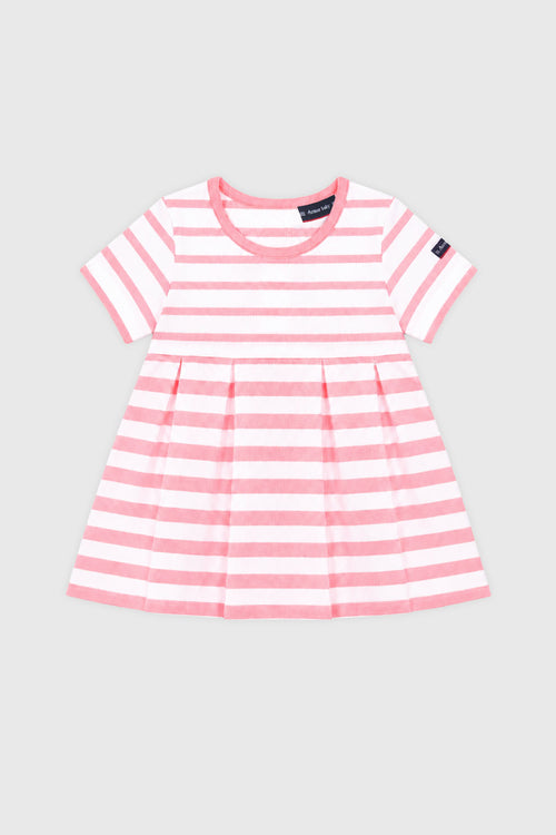 Gestreiftes Kleid Baby - leichte Baumwolle - Armor-lux - 1