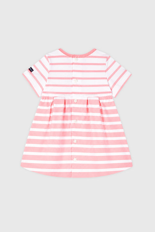 Gestreiftes Kleid Baby - leichte Baumwolle - Armor-lux - 2
