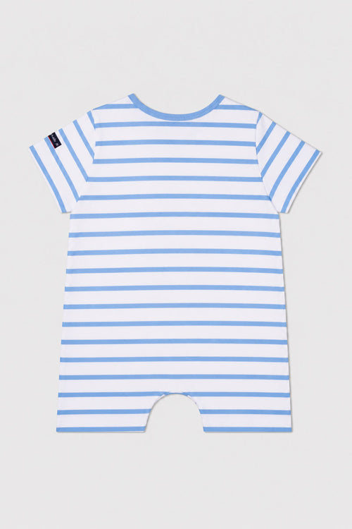 Striped Baby Bodysuit - lightweight cotton - Armor-lux - 2