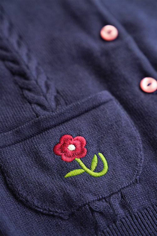 Ärmellose Kinder-Strickjacke - Baumwolle und Wolle - Armor-lux - 2