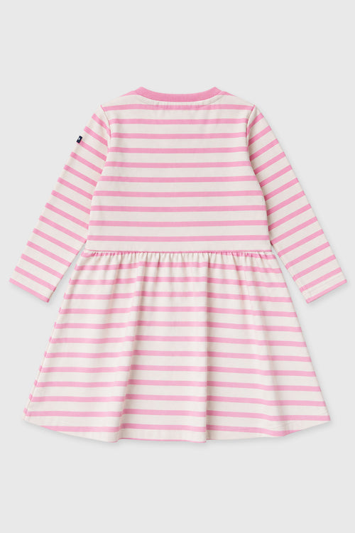 Gestreiftes Kinderkleid - Schwere Baumwolle - Armor-lux - 3