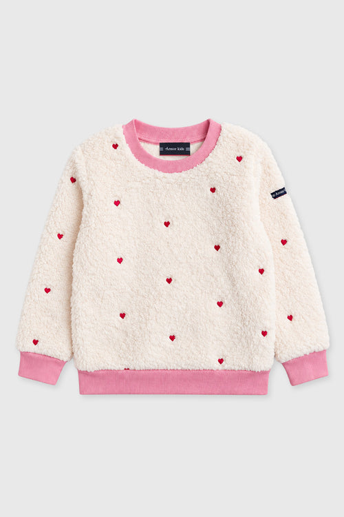 Pyjama rayé coeur Kids - coton - Armor-lux - 2