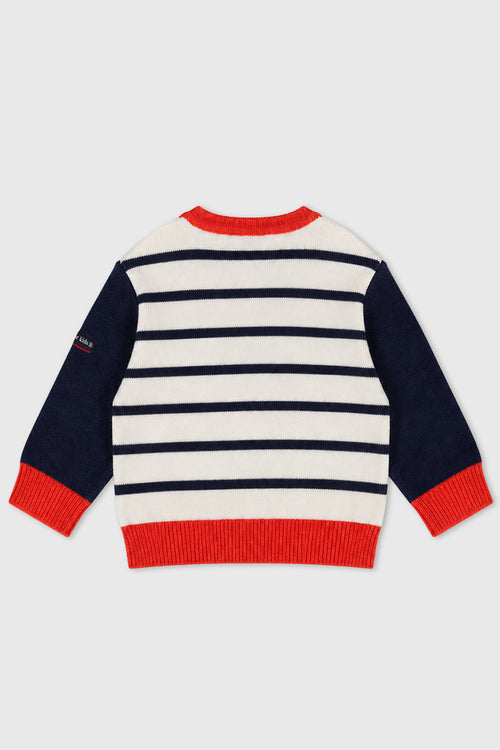 Baby-Matrosenpullover - Baumwolle und Wolle - Armor-lux - 2