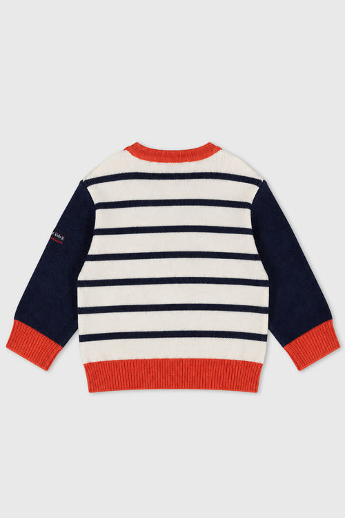 Baby-Matrosenpullover - Baumwolle und Wolle - Armor-lux - 2
