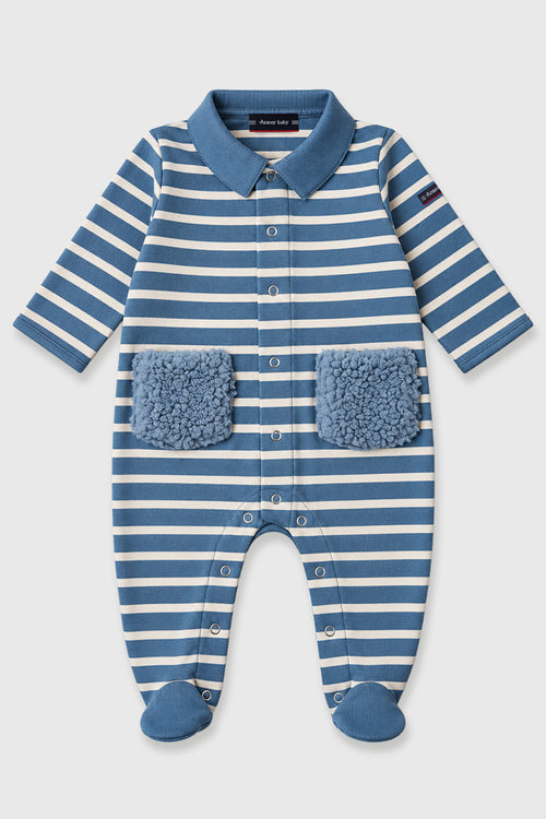Baby Pyjamas - Heavyweight Cotton - Armor-lux - 1