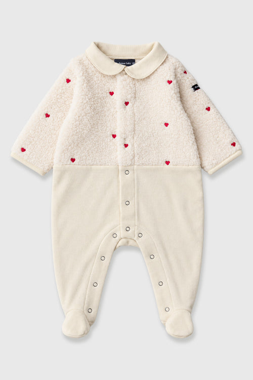 Pyjama cœurs Baby - Armor-lux - 1