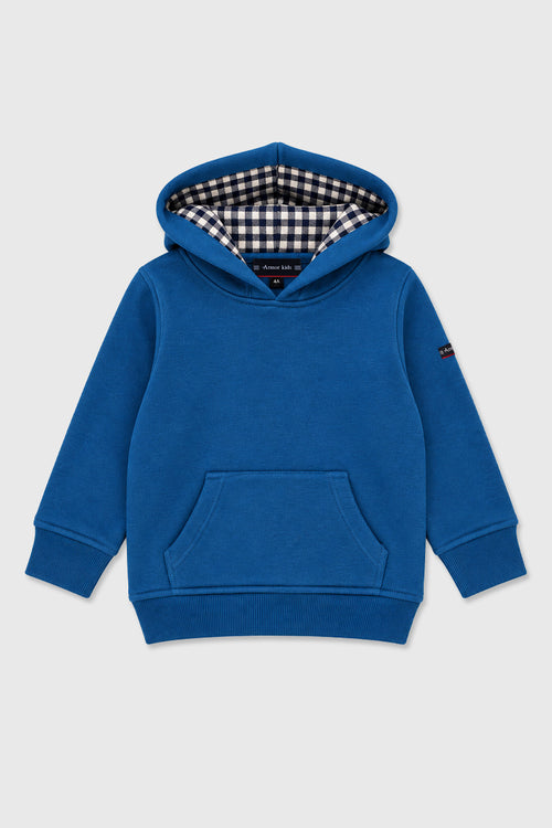 Sweat homme à capuche en coton et polyester - Armor-lux - 1