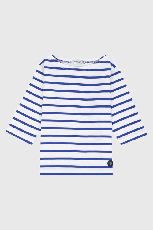 Breton striped shirt Kids - light jersey cotton - Armor-lux - 1