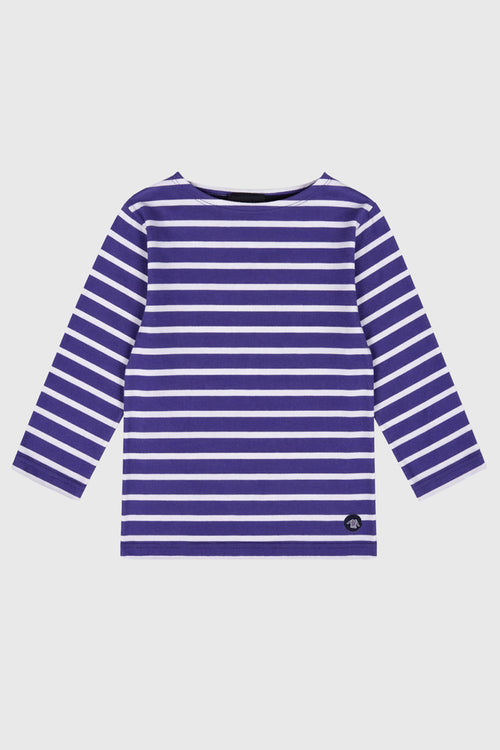 “Beg Meil” Breton striped shirt Kids - lightweight cotton - Armor-lux - 1