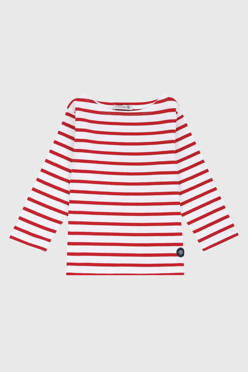 Breton striped shirt Kids - interlock cotton - Armor-lux - 1