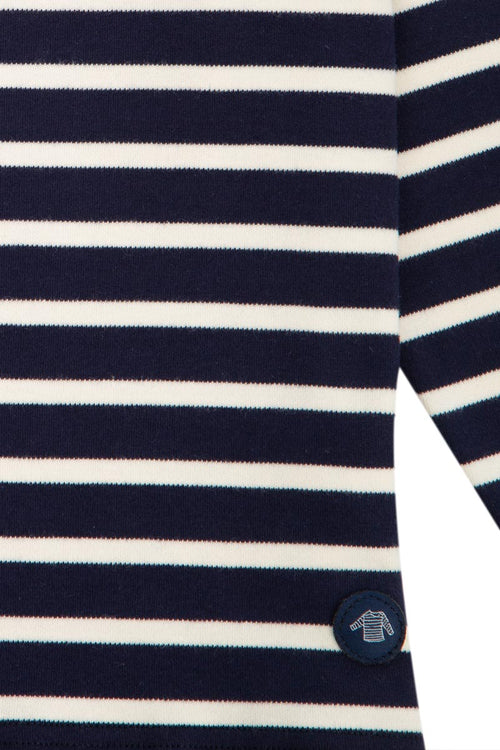 Kinder Shirt im Marine-Stil „Loctudy“ - aus dicker Baumwolle - Armor-lux - 3