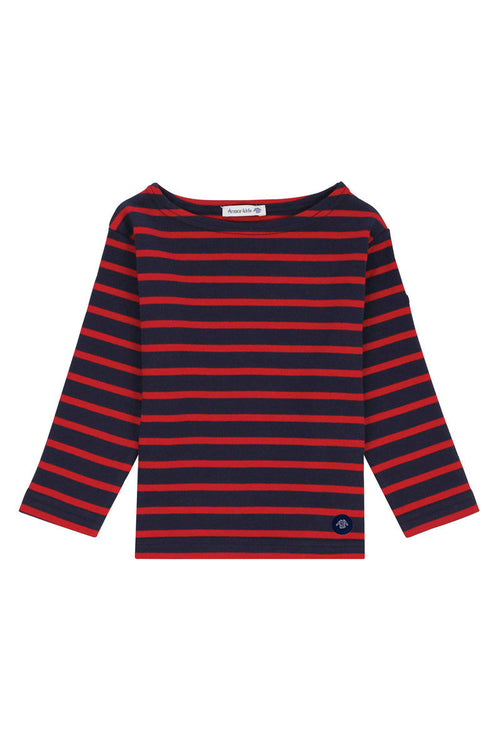Breton striped shirt Loctudy KIDS - cotton - Armor-lux - 1