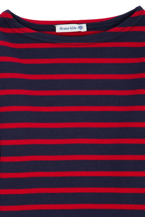 Breton striped shirt Loctudy KIDS - cotton - Armor-lux - 2