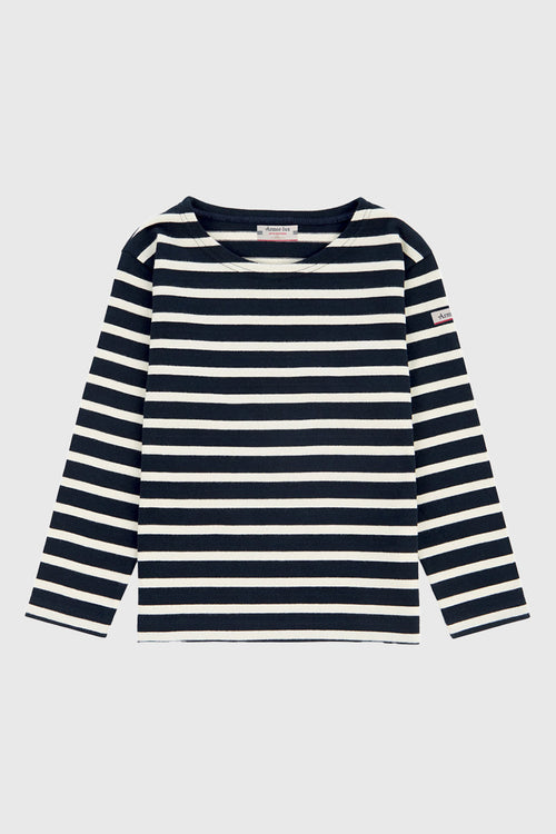 Breton striped shirt Kids - rustic jersey fairtrade cotton - Armor-lux - 1