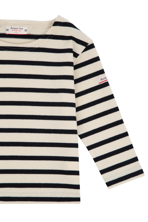 Kinder Shirt im Marine-Stil „Erwann“ - aus Fairtrade-Baumwolle - Armor-lux - 3