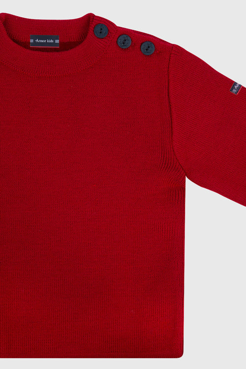 Fisherman jumper Kids - wool and acrylic - Armor-lux - 3