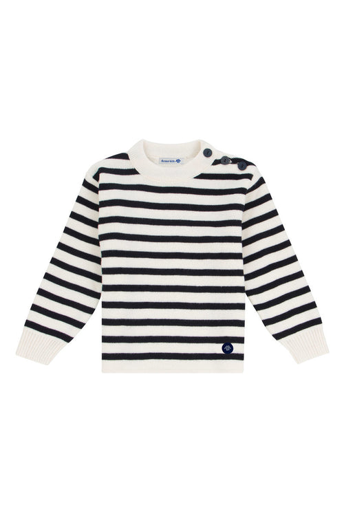 Fisherman jumper Kids - wool and acrylic - Armor-lux - 1
