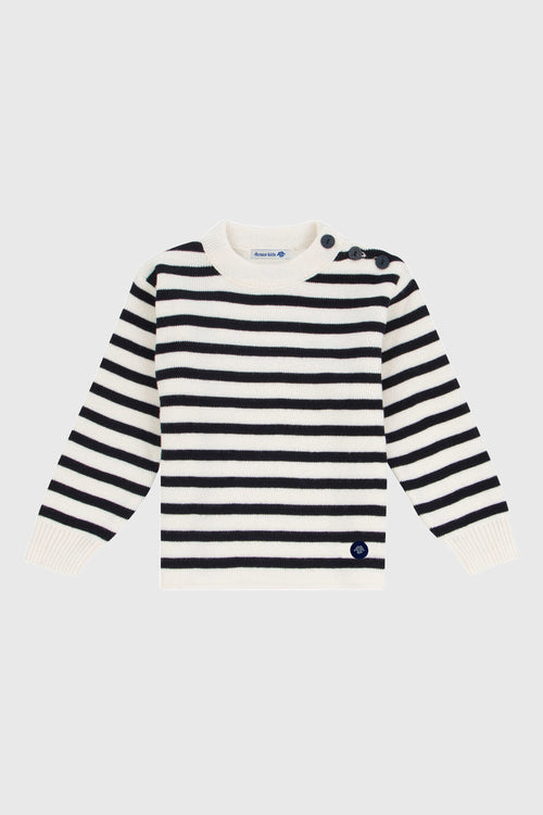 Pull marin rayé Fouesnant Kids - Armor-lux - 1