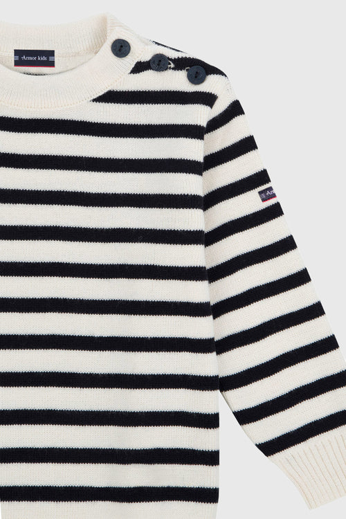 Pull marin rayé Fouesnant Kids - Armor-lux - 2
