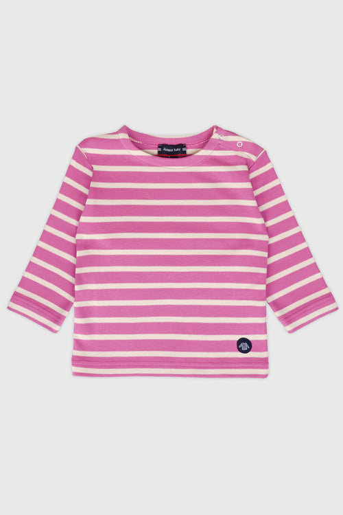 Baby Breton striped shirt - thick cotton - Armor-lux - 1