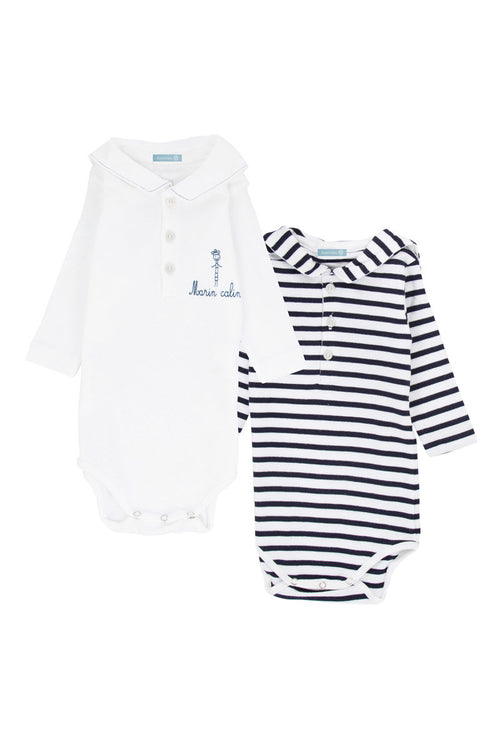 Lot de bodies 2 Brendan Baby - Armor-lux - 1
