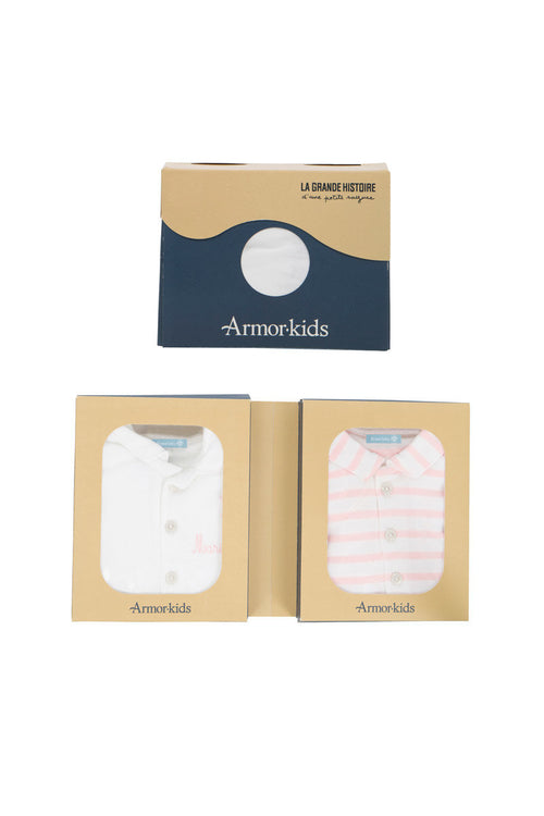 Lot de bodies 2 Brendan Baby - coton - Armor-lux - 5