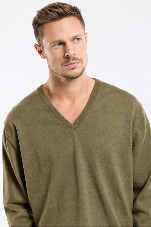 V-Ausschnitt Pullover Bérac - Wolle - Armor-lux - 2
