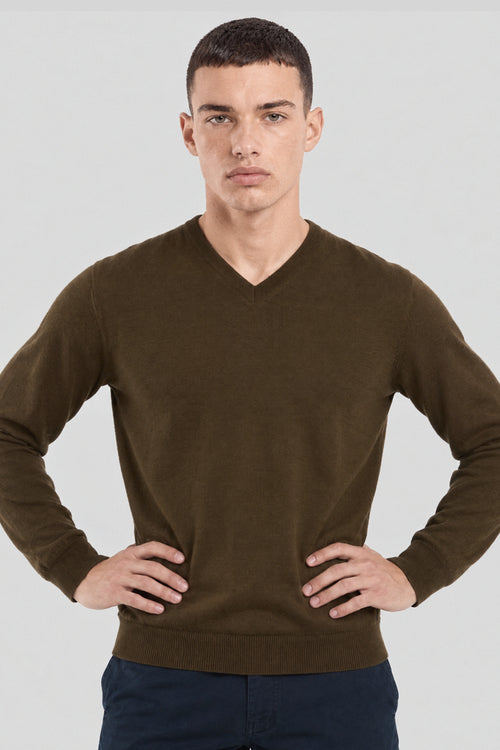 V-Ausschnitt Pullover Bérac - Wolle - Armor-lux - 2