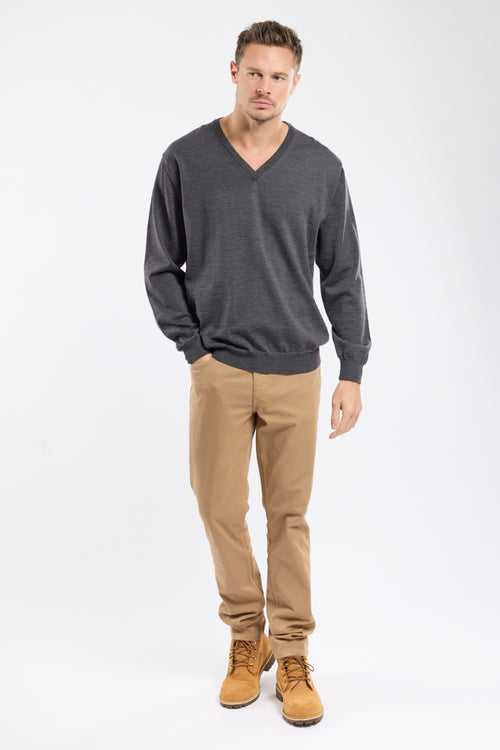 Pull col V Bérac - laine - Armor-lux - 3