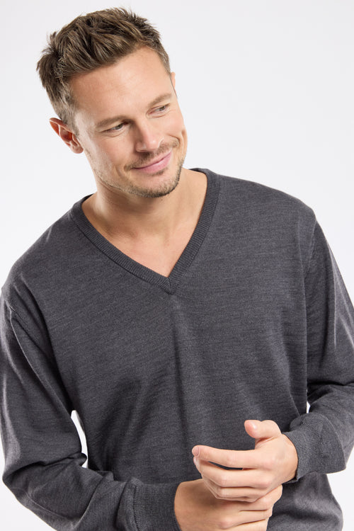 Pull col V Bérac - laine - Armor-lux - 2