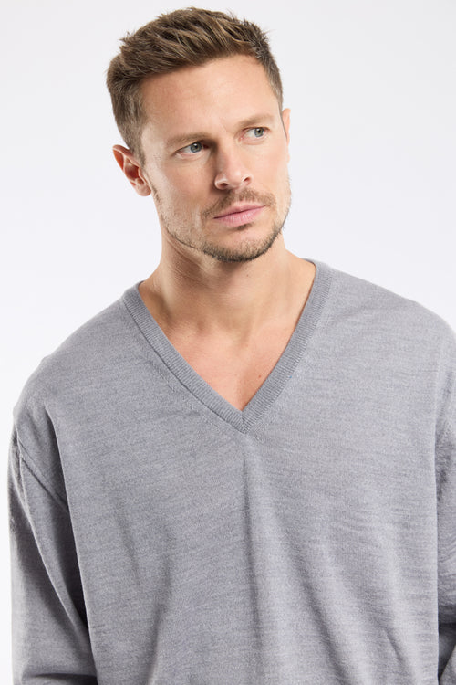Pullover mit V-Ausschnitt Bérac – Wolle - Armor-lux - 4