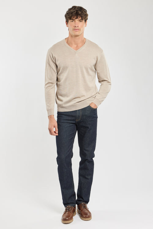 V-Ausschnitt Pullover Bérac - Wolle - Armor-lux - 3