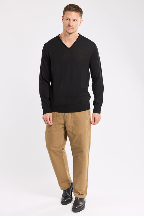 Pullover mit V-Ausschnitt – Wolle - Armor-lux - 3
